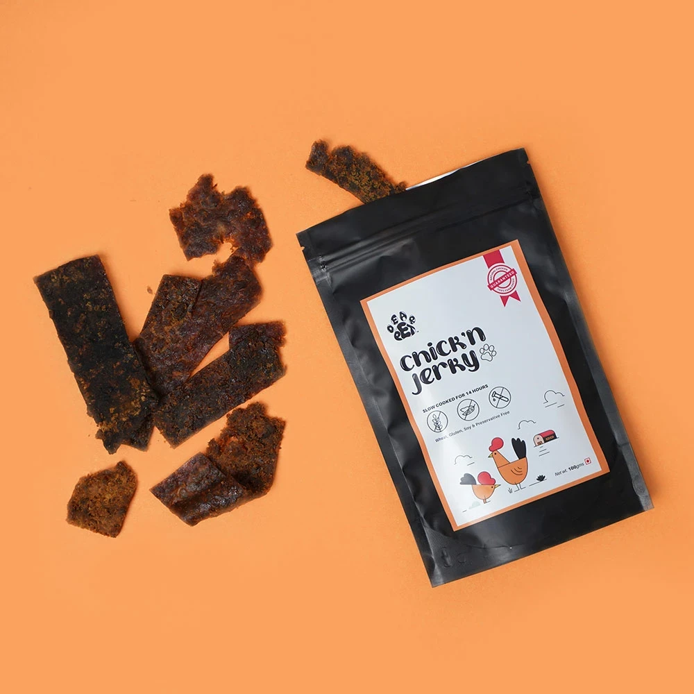 Chick'n Jerky Adult Dog Treats Super Saver Pack (All Breed Adult Dogs) - 100gm